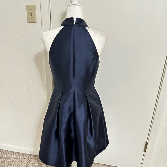 Eliza J Nordstrom brand cocktail navy size 8 petite - Picture 2 of 9